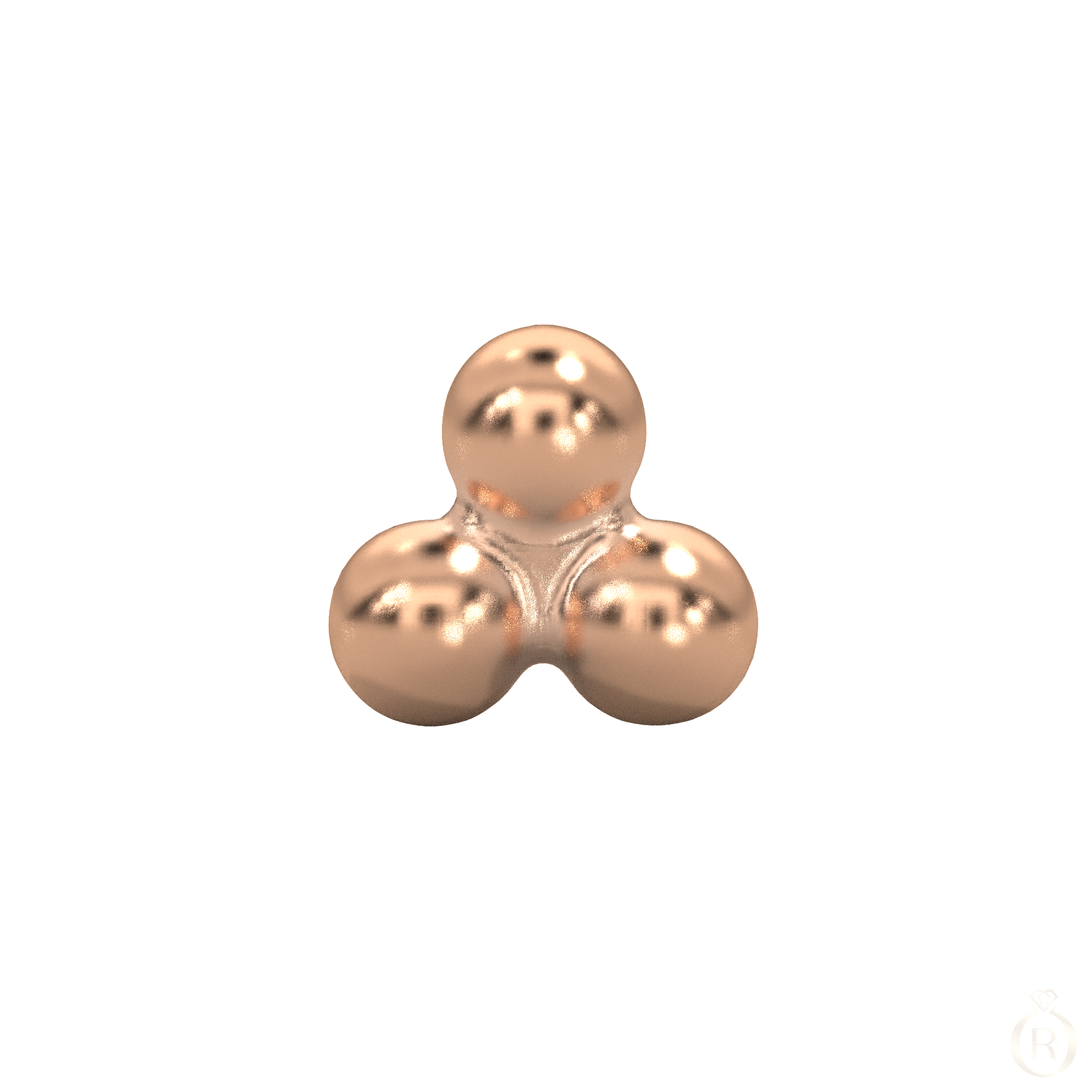 Rosé Trio d’Oro – Fine Piercing aus 18K Roségold | Rosé. Fine Jewellery. Wien